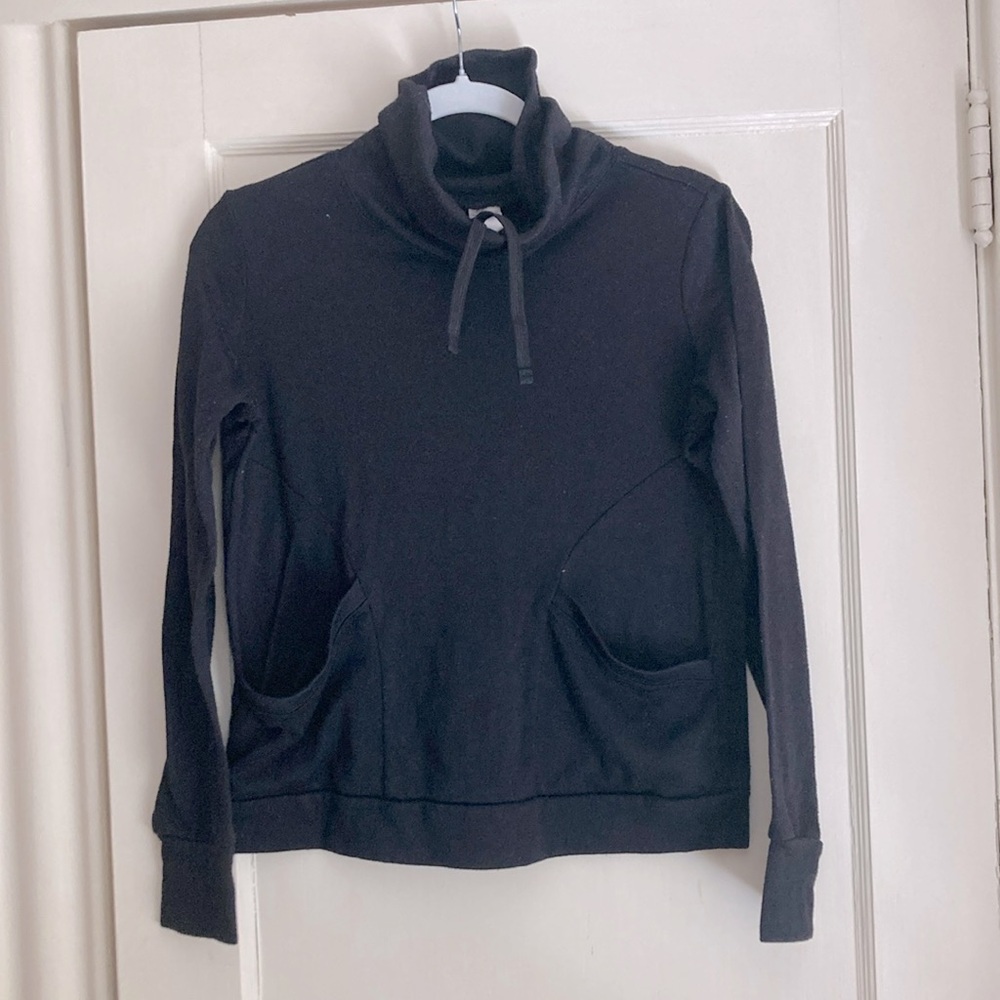Old Navy Sweatshirt Go Dry Black Size Small